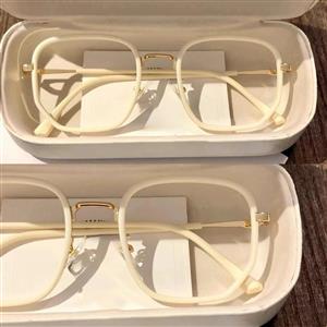 Sweet style pure desire large frame glasses HD anti-blue light face display small artifact plain myopia glasses