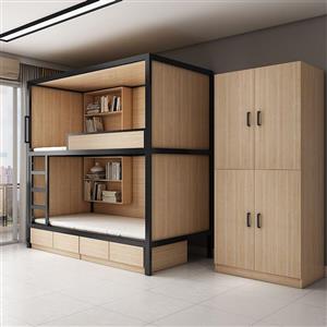 Youth Hostel B&B Youth Apartment Bed Space Capsule Bunk Bed Solid Wood Bunk Bed Gaming Hotel Bed All Inclusive Bed