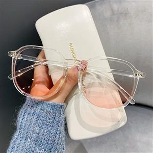 Atmosphere anti-blue light blush glasses Internet celebrities same style trend TR large frame can be matched with degree glasses