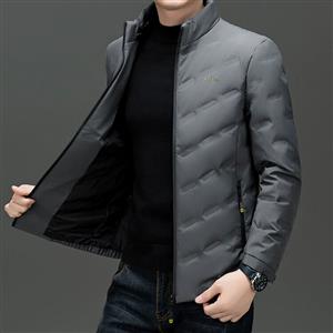 Men's lapel trend down jacket