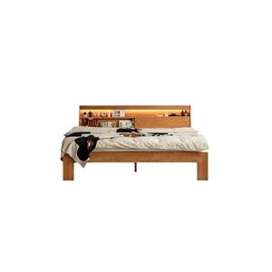 Nordic solid wood bed