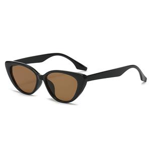 Cat-eye sunglasses for girls European and American style high-end anti-ultraviolet small frame sunglasses for women