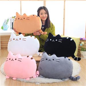 Cookie cat throw pillow cat doll